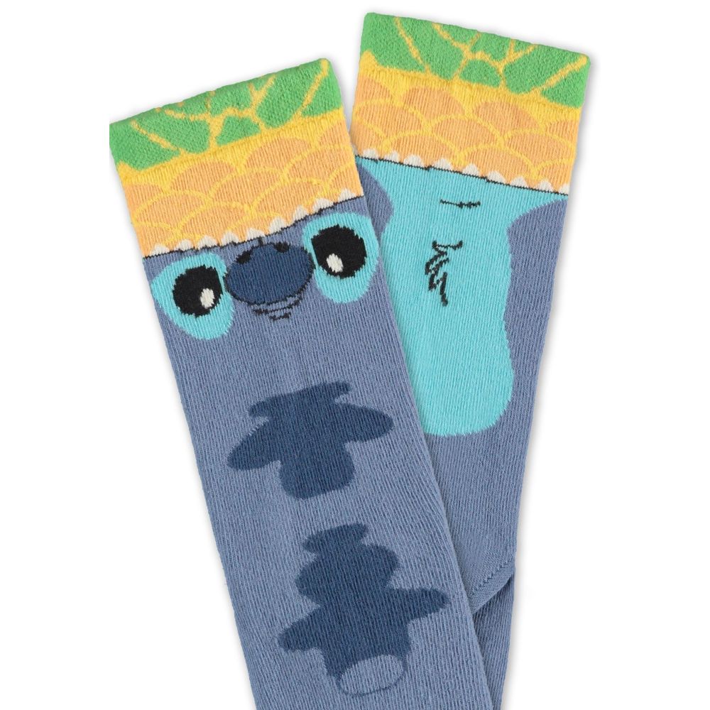 Disney Lilo & Stitch - Pineapple Stitch 1 Pack Chaussettes - Bleu